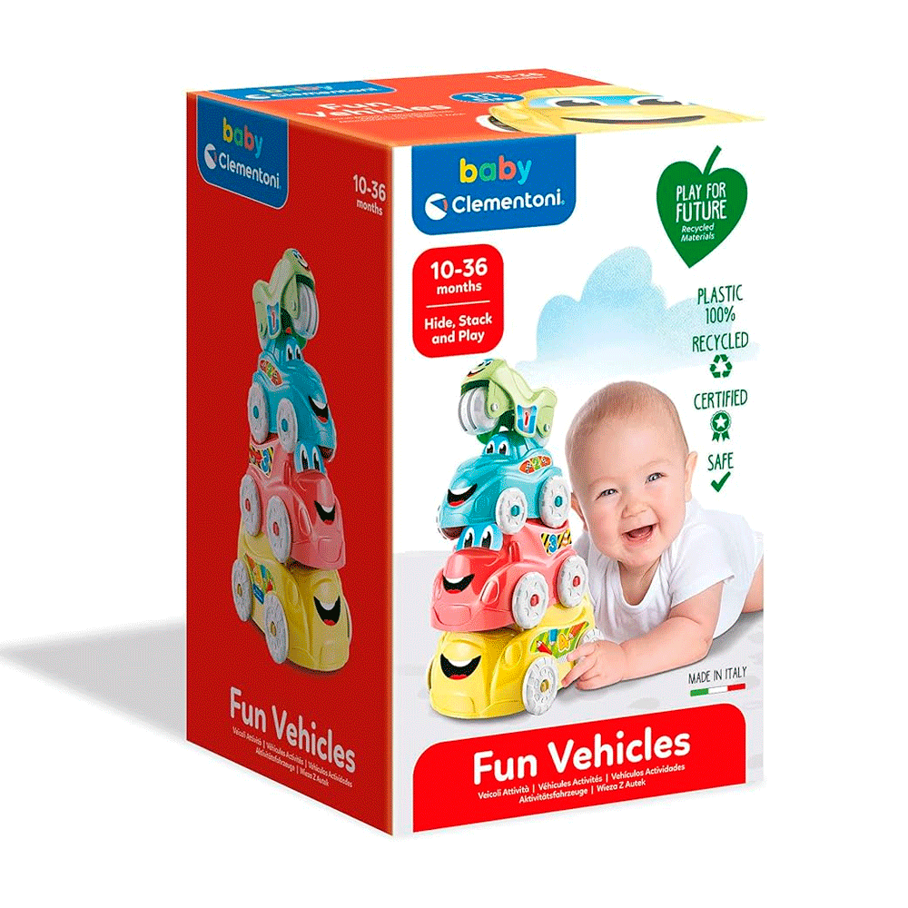 Clementoni 17111 Baby Fun Vehicles